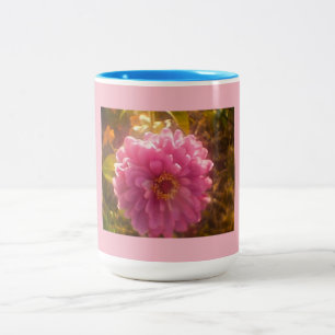 Caneca De Café Em Dois Tons Cor-de-rosa