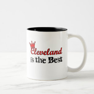 Caneca De Café Em Dois Tons Coroa Cleveland