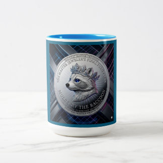 Caneca De Café Em Dois Tons Coroa de Prata