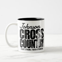 Corredor da Equipe de Corrida de Cross Country ADD
