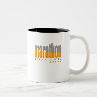 Caneca De Café Em Dois Tons Corredor de maratona