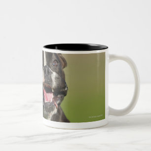 Caneca De Café Em Dois Tons Corredor do cão