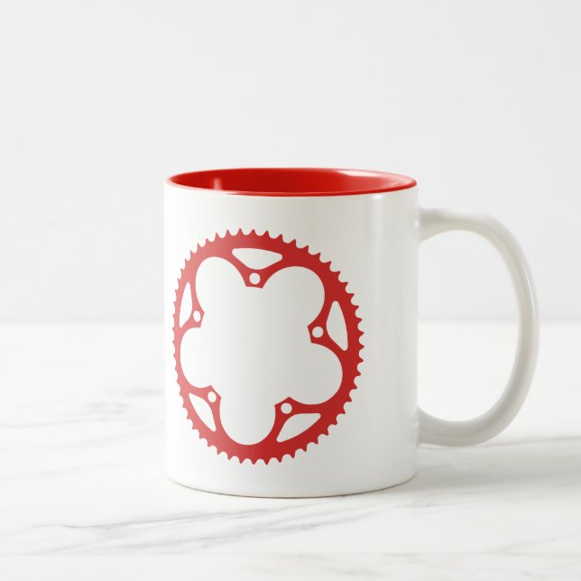 Caneca De Café Em Dois Tons Corrente (Direita)