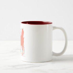 Caneca De Café Em Dois Tons Corrida de Harness
