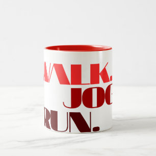 CANECA DE CAFÉ EM DOIS TONS CORRIDA DE TRABALHO VERMELHO (TIPO DE TIPO DE TIPO
