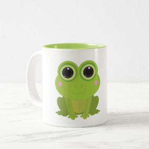 Caneca De Café Em Dois Tons Corte de sapo