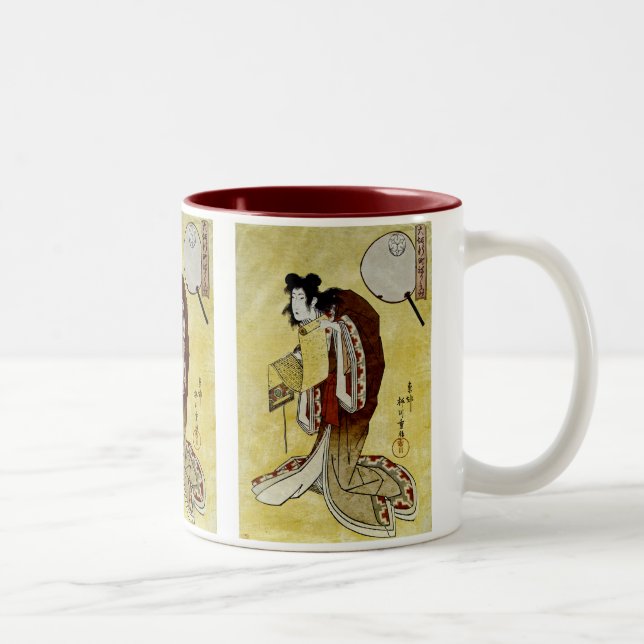Caneca De Café Em Dois Tons Cortesan Manju-dayu (Direita)