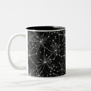 Caneca De Café Em Dois Tons Cosmic_Web_of_Stars.