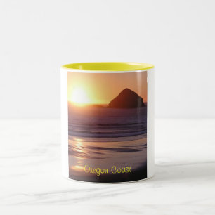 Caneca De Café Em Dois Tons Costa de Oregon