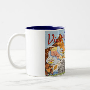 CANECA DE CAFÉ EM DOIS TONS COSTA RICA