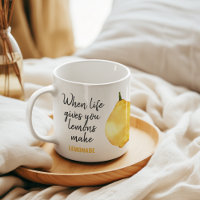 Cota Amarelo Limão Engraçado Moderno