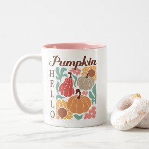 Caneca De Café Em Dois Tons Cota de outono de Boho