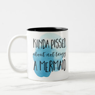 Caneca De Café Em Dois Tons Cotações da Sereia