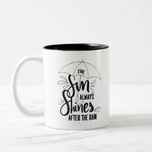 Caneca De Café Em Dois Tons Cotações em Chuva da Sun Aspas de Resultados Pos