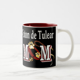 Caneca De Café Em Dois Tons Coton de Tulear Mãe Gifts