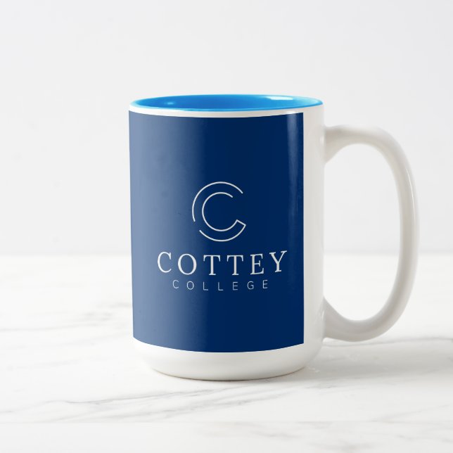 Caneca De Café Em Dois Tons Cottey College (Direita)