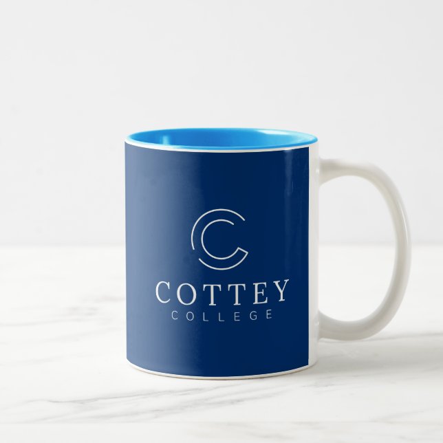 Caneca De Café Em Dois Tons Cottey College (Direita)