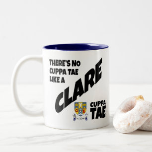 Caneca De Café Em Dois Tons County Clare Ireland Coffee Mug De Dois Toneladas