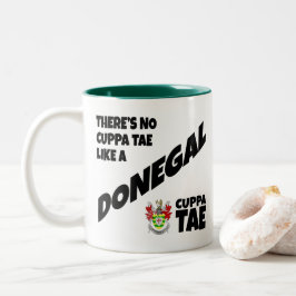 Caneca De Café Em Dois Tons County Donegal Ireland Café De Dois Toneladas