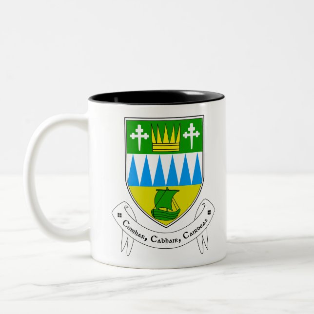 Caneca De Café Em Dois Tons County Kerry Irlanda (Esquerda)