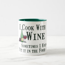 Caneca De Café Em Dois Tons Cozimento com vinho