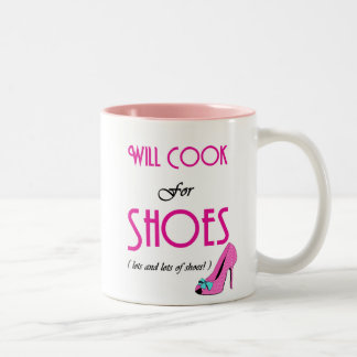 Caneca De Café Em Dois Tons Cozinhará para calçados