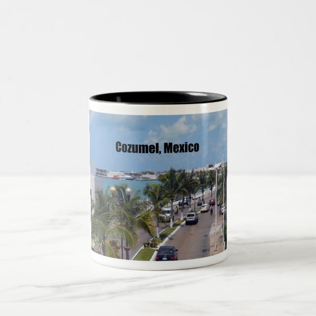 Caneca De Café Em Dois Tons Cozumel, México (Centro)