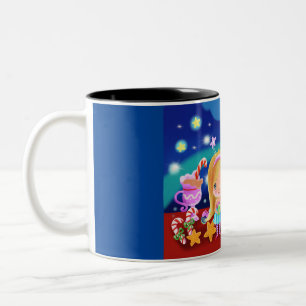 Caneca De Café Em Dois Tons Cozy Natal