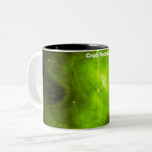Caneca De Café Em Dois Tons Crab Nebula