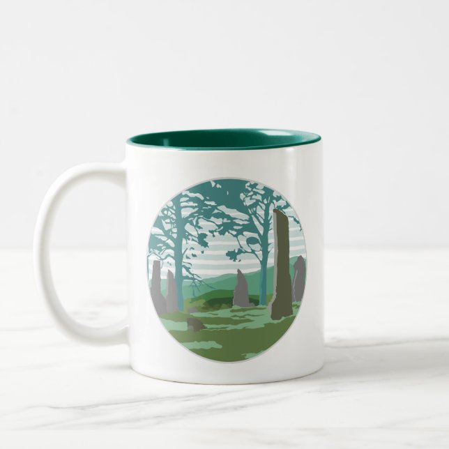 Caneca De Café Em Dois Tons Craigh e Dun Mug (Esquerda)