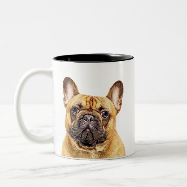 Caneca De Café Em Dois Tons Create Your Own Pet Photo (Esquerda)