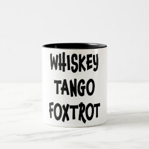 Caneca De Café Em Dois Tons Creekrat Cartoon Studios WTF Mug