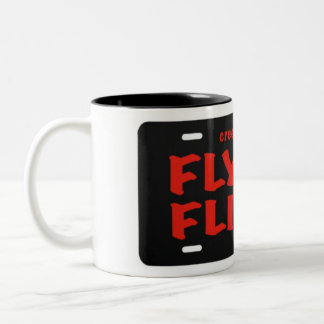Caneca De Café Em Dois Tons Creekrat Flivver Fliver Boat Licate Art