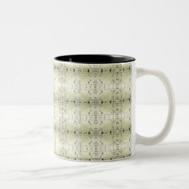 Caneca De Café Em Dois Tons Crem de Laço