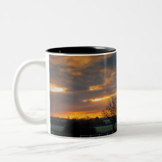 Caneca De Café Em Dois Tons Crepúsculo em Kent