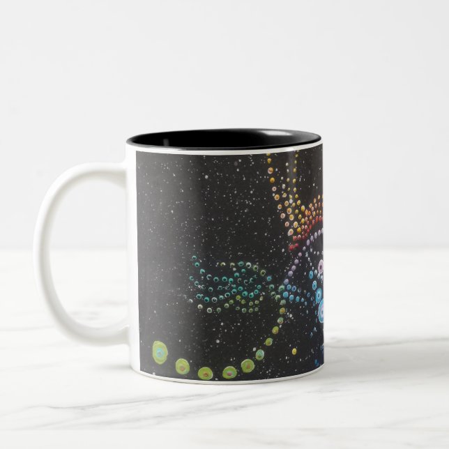 Caneca De Café Em Dois Tons Crepúsculo náutico (Esquerda)