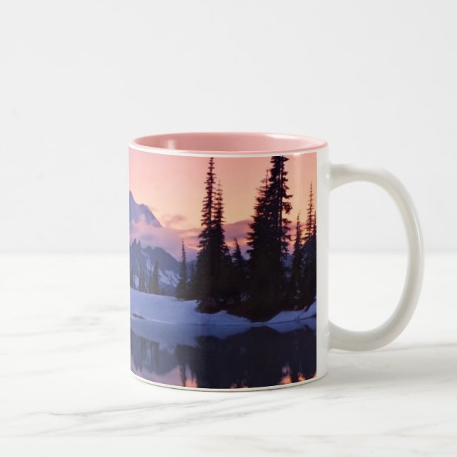Caneca De Café Em Dois Tons Crepúsculo, Tarn e lua crescente (Direita)