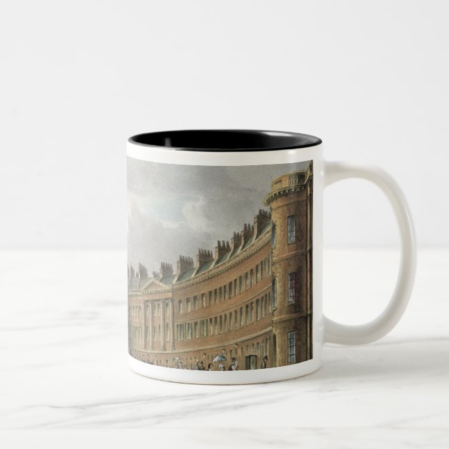 Caneca De Café Em Dois Tons Crescente de Lansdown, banho, 1820 (Direita)