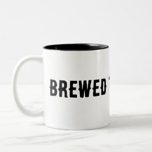 Caneca De Café Em Dois Tons Criado para ser selvagem