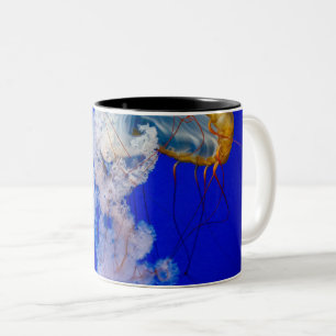 Caneca De Café Em Dois Tons Criaturas do Mar