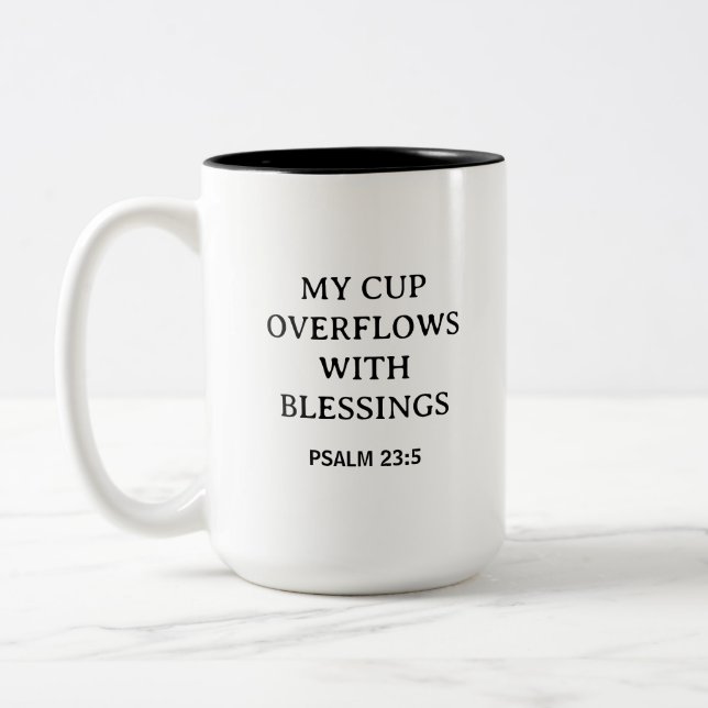 Caneca De Café Em Dois Tons Crie o Seu Próprio (Esquerda)