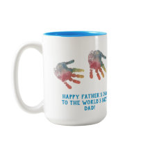 Crie seu Impressão de mão para Dia de os pais