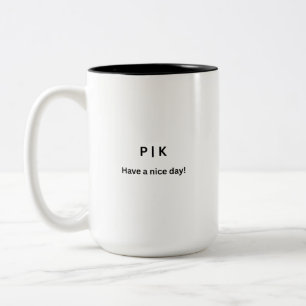 Caneca De Café Em Dois Tons Crie Seu Próprio Caneca de Café de 15oz com Dois T