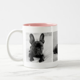 Caneca De Café Em Dois Tons Crie seu próprio Instagram de fotos de animais de