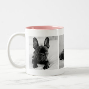 Caneca De Café Em Dois Tons Crie seu próprio Instagram de fotos de animais de 