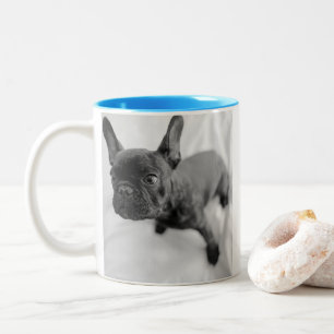 Caneca De Café Em Dois Tons Crie sua própria foto de animal de estimação   Pre