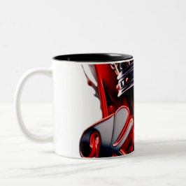 Caneca De Café Em Dois Tons Crimson King Silver Crown - Urban Streetwear Editi