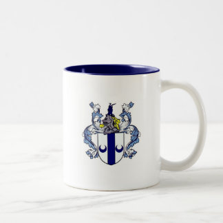 Caneca De Café Em Dois Tons Crista colorida