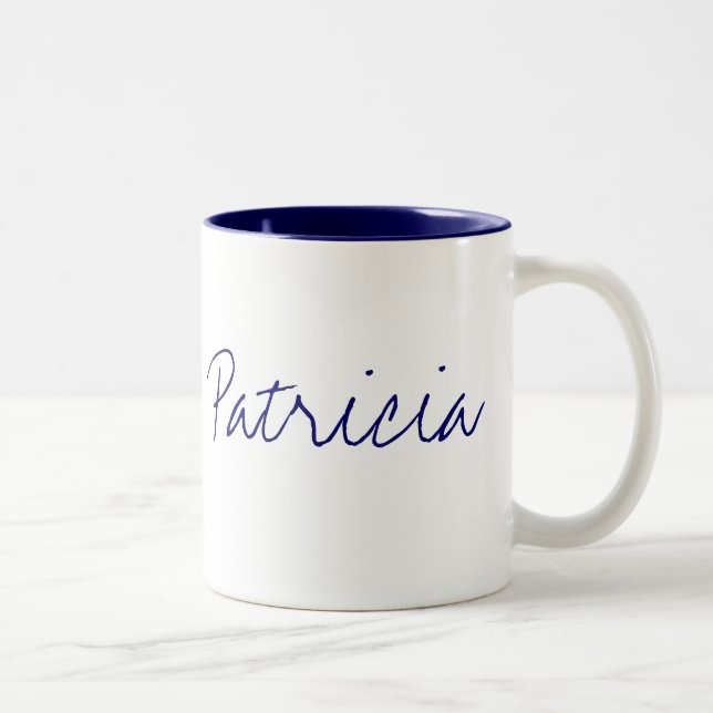 Caneca De Café Em Dois Tons Cristão, Patricia (Direita)