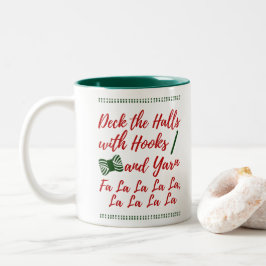 Caneca De Café Em Dois Tons Crochet ・ Despojar os anzóis das paredes + Artesan